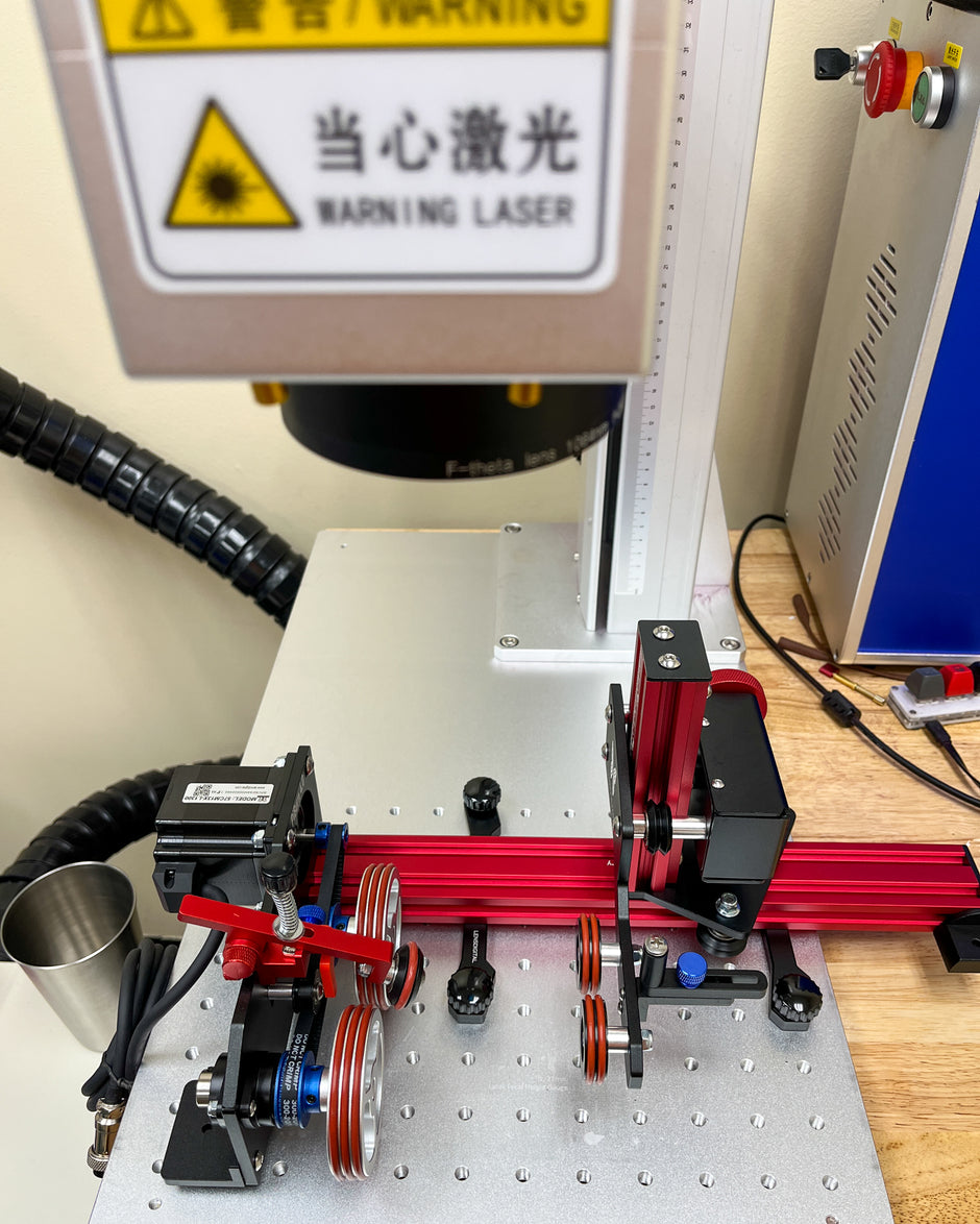 Feet for mounting PiBurn on Fiber Laser Bed image 2