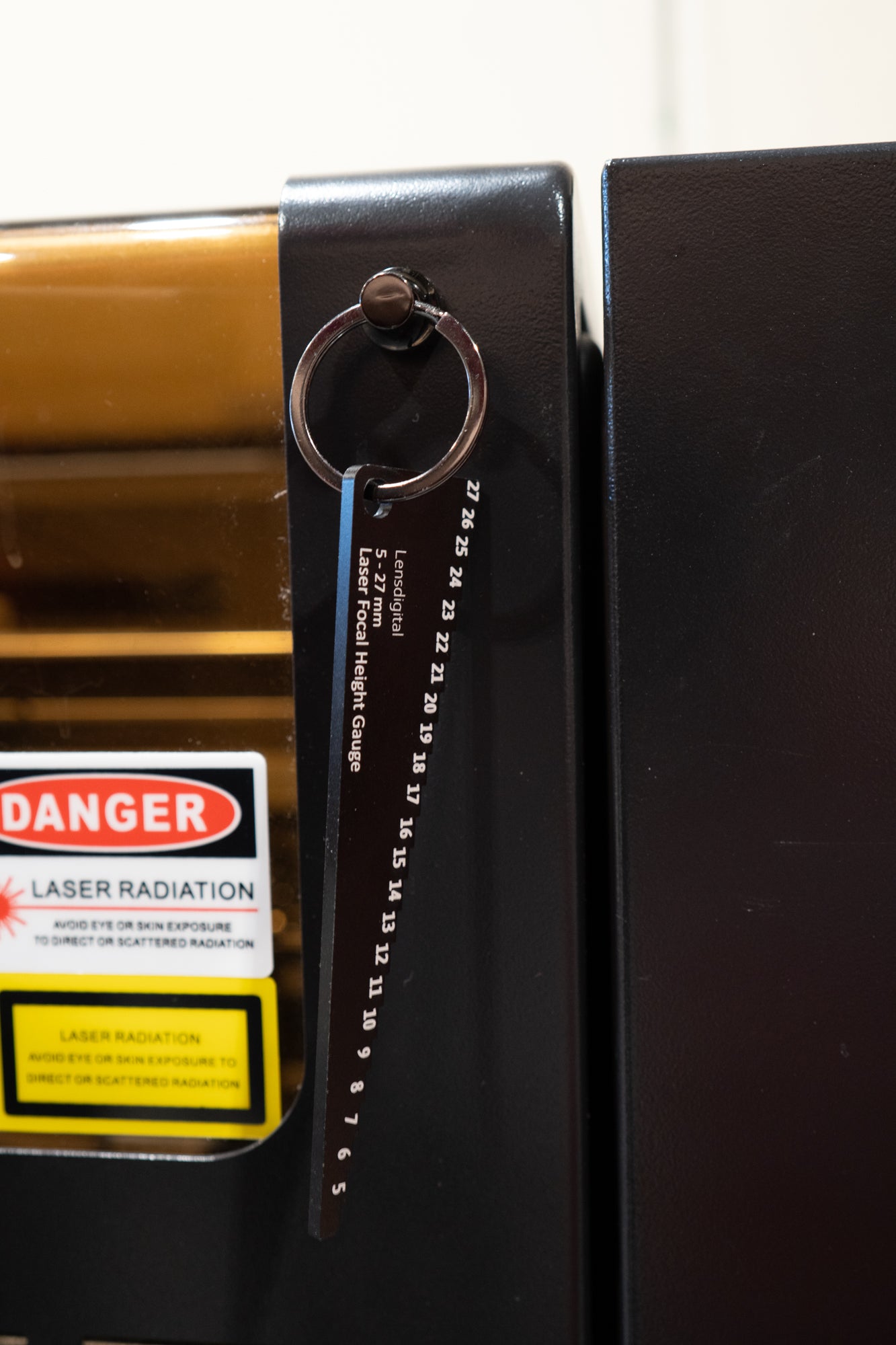 Metal Manual Focal Height Gauge for Lasers