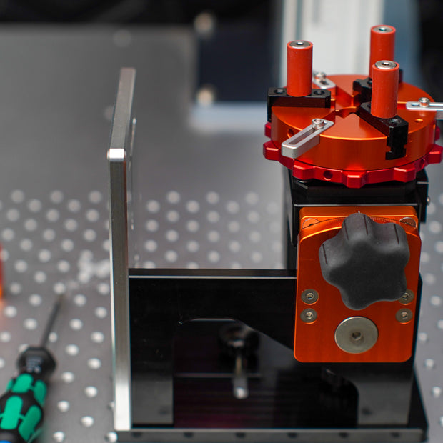 PiBurn Galvo Grip: A Chuck Rotary for Fiber and UV Lasers