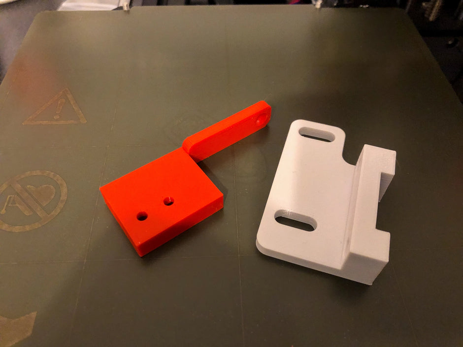 DRO Mount for Fiber Marking Machine (STL files)