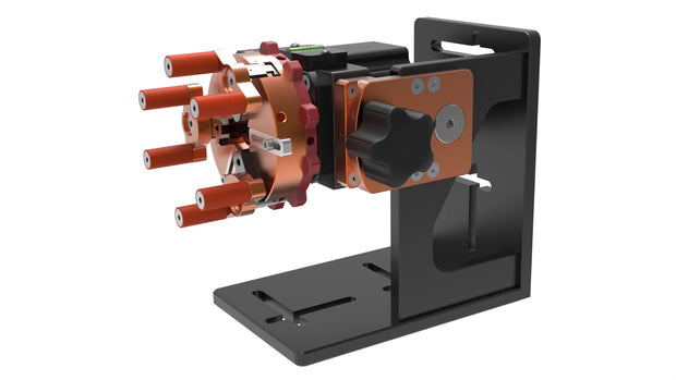 PiBurn Galvo Grip: A Chuck Rotary For Fiber And UV Lasers - Lensdigital