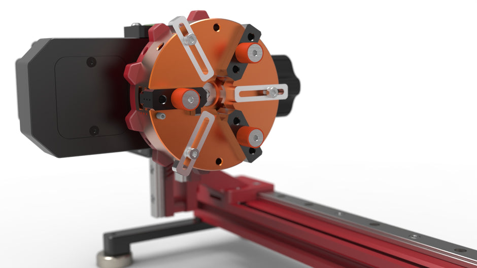 PiBurn Grip 2 - World's Best Chuck Laser Rotary for your Laser Engraver