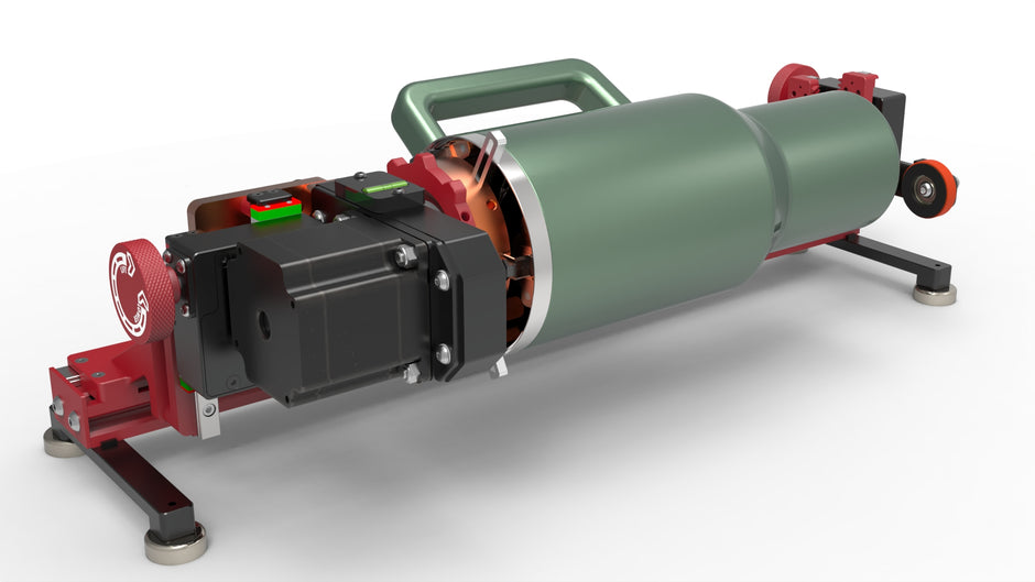 PiBurn Grip 2 - World's Best Chuck Laser Rotary for your Laser Engraver