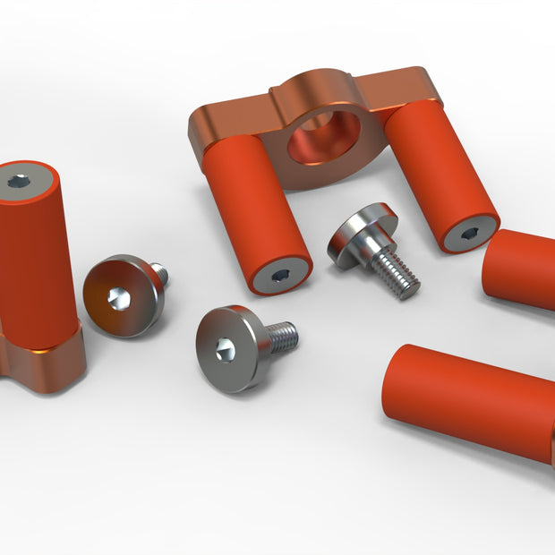 HexaJaw set For PiBurn Grip